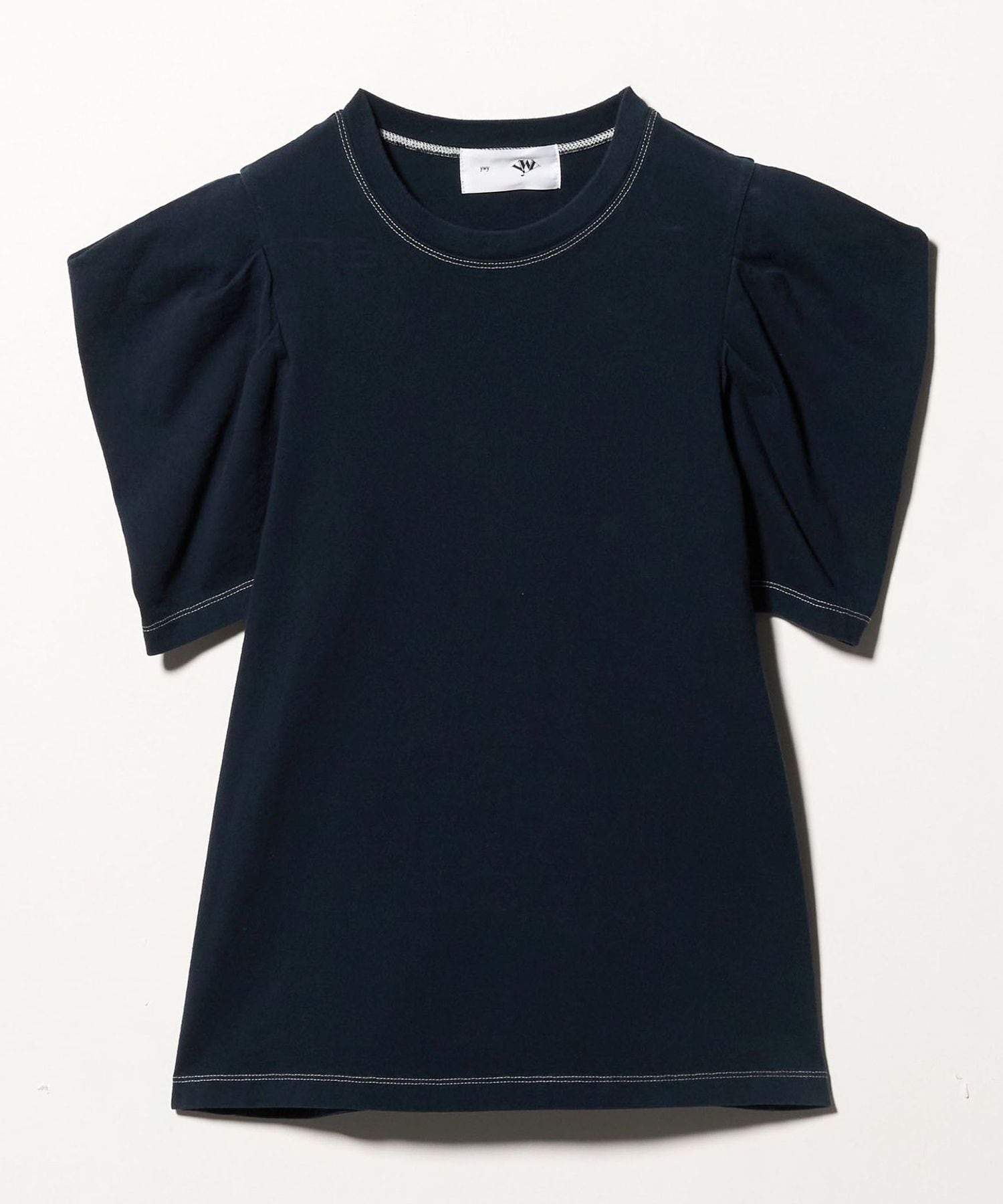 ywy＞TUCK SLEEVE TEE SHIRT/Tシャツ