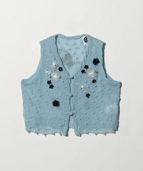 YanYan/＜YanYan＞BORLOR FLORAL WAISTCOAT/ベスト/ベスト