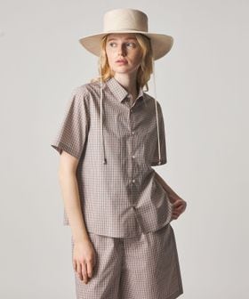 steven alan/＜Steven Alan＞チェック ショートスリーブ シャツ/シャツ / ブラウス