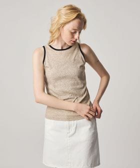 steven alan/＜Steven Alan＞リンガー アメリカンスリーブ タンクトップ/Tシャツ / カットソー