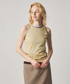 steven alan/＜Steven Alan＞リンガー アメリカンスリーブ タンクトップ/Tシャツ / カットソー