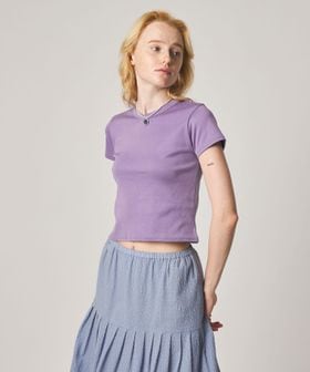 steven alan/＜Steven Alan＞コットン フライス Tシャツ/Tシャツ / カットソー