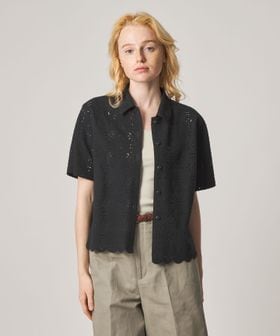 steven alan/＜Steven Alan＞レース ショートスリーブ シャツ/シャツ / ブラウス