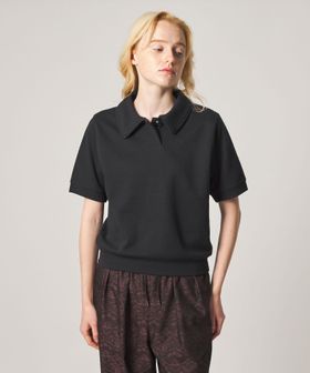 steven alan/＜Steven Alan＞ブークレ ダンボール ワンボタン ハーフスリーブ プルオーバー ライト/Tシャツ / カットソー