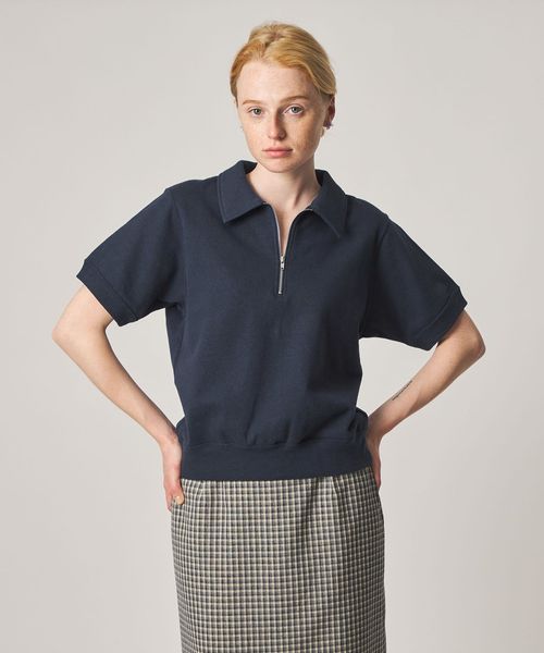 steven alan/＜Steven Alan＞コットン スウェット ハーフジップ プルオーバー/スウェット / パーカー