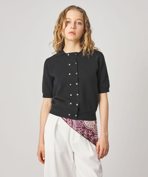 steven alan/＜Steven Alan＞ハーフ スリーブ カーディガン/カーディガン / ボレロ