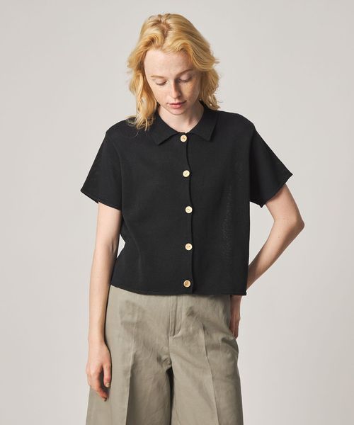 steven alan/＜Steven Alan＞コットン ショートスリーブ カーディガン/カーディガン / ボレロ