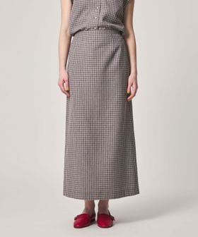steven alan/＜Steven Alan＞チェック ロング スカート/ミモレ / ロング