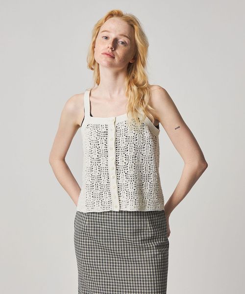 steven alan/＜Steven Alan＞ハンド ニット キャミソール/ニット / セーター