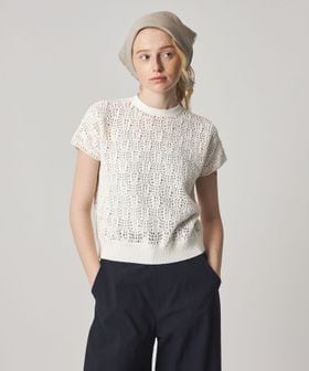 steven alan/＜Steven Alan＞ハンド ニット ショートスリーブ プルオーバー/ニット / セーター