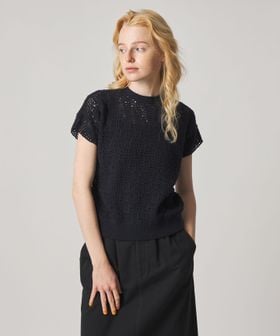 steven alan/＜Steven Alan＞ハンド ニット ショートスリーブ プルオーバー/ニット / セーター