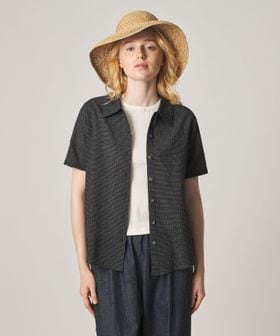 steven alan/＜Steven Alan＞コットン サッカー ハーフスリーブ シャツ/シャツ / ブラウス