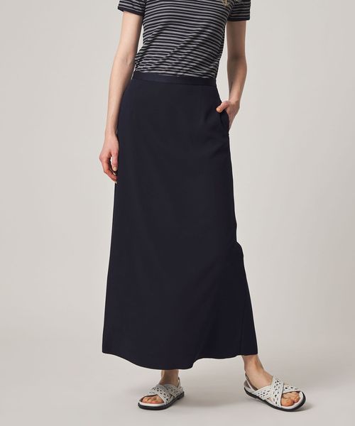 steven alan/＜Steven Alan＞バックサテン ジョーゼット ロングスカート/ミモレ / ロング