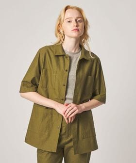 steven alan/＜Steven Alan＞コットン サファリ シャツ/シャツ / ブラウス