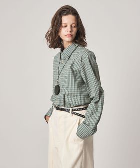 steven alan/＜Steven Alan＞コットン ミニ チェック シャツ/シャツ / ブラウス
