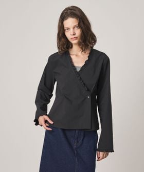 steven alan/＜Steven Alan＞カシュクール フリル ブラウス/シャツ / ブラウス