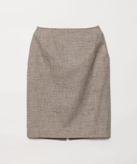 steven alan/＜Steven Alan＞ヘリンボーン ツイード ライク ペンシルスカート/ひざ丈