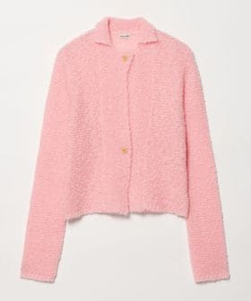 steven alan/＜Steven Alan＞ウール モヘヤ ナイロン ボタン カーディガン/カーディガン / ボレロ