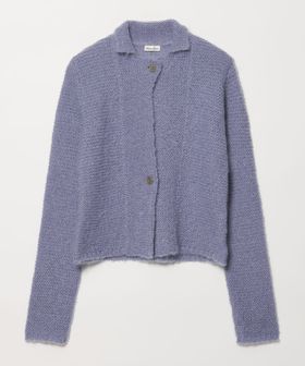 steven alan/＜Steven Alan＞ウール モヘヤ ナイロン ボタン カーディガン/カーディガン / ボレロ