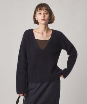 steven alan/＜Steven Alan＞オーストラリアン ウール ミックス Vネック ニット/ニット / セーター