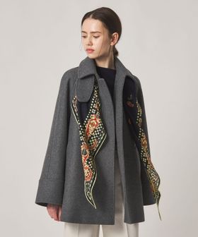 steven alan/＜Steven Alan＞ウール カシミヤ テント ショートコート/ステンカラーコート