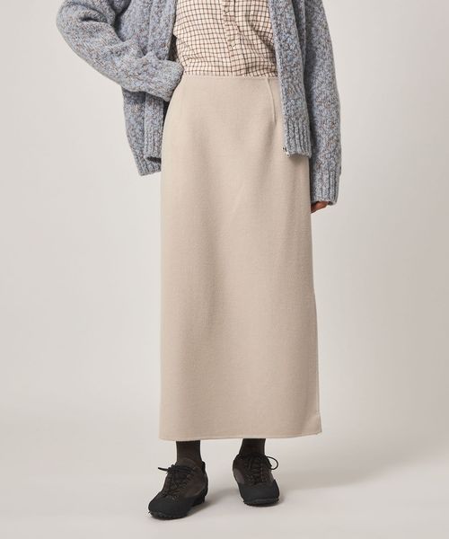 steven alan/＜Steven Alan＞ウール カシミヤ リバー ロングスカート/ミモレ / ロング