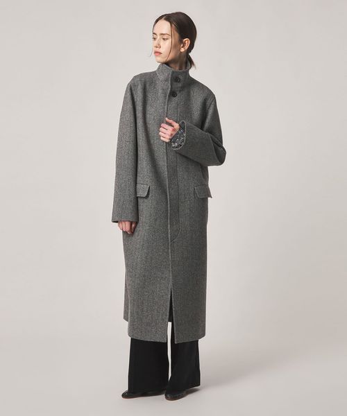 steven alan/＜Steven Alan＞ヘリンボーン ロング コート/その他コート / ブルゾン