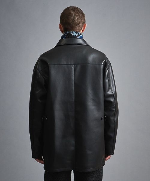 monkey time＞ FAUX/LTR CAR COAT/アウター/コート