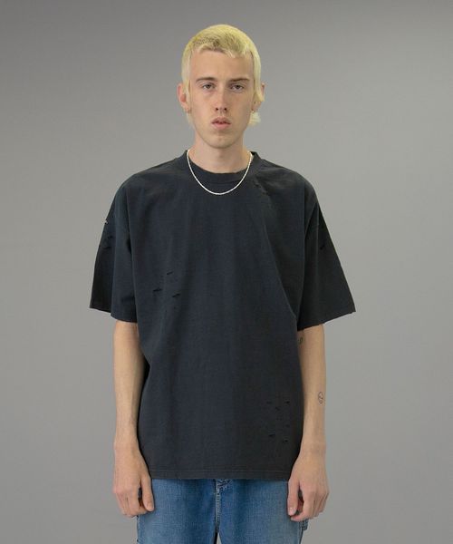 <monkey time> TJK DISTRESSED T/Tシャツ
