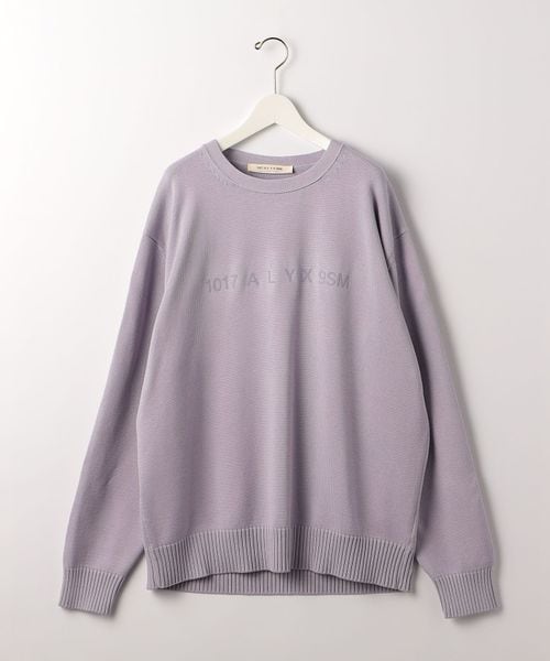 1017 ALYX 9SM＞ TREATED LOGO CREWNECK KNIT/ニット