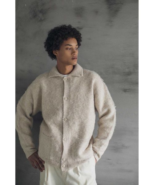 monkey time＞ BRSHD MHR PL CARDIGAN/カーディガン
