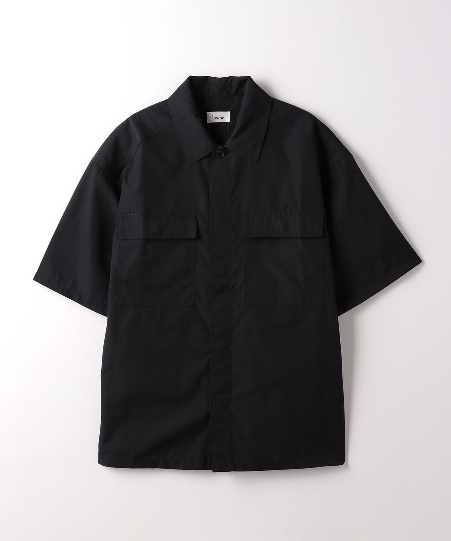 LOWNN＞ WORK SHORT SLEEVE SHIRT/シャツ