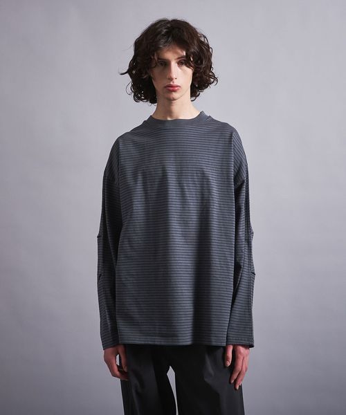 ＜Miller × monkey time＞ BORDER LONG SLEEVE/カットソー