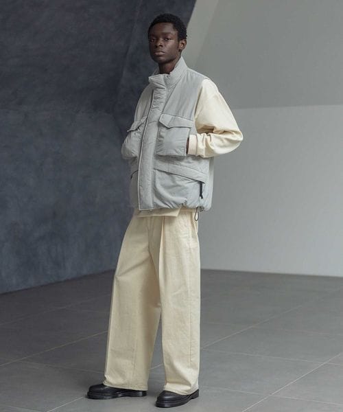 ＜monkey time＞ パデッド スタンド ベスト―撥水機能― UNITED ARROWS LTD. OUTLET｜<monkey time> パデッド スタンド