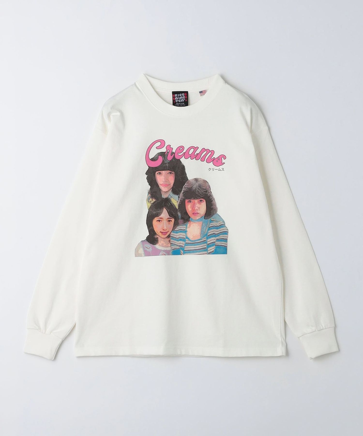 RICE NINE TEN＞ アイドル ロングスリーブ Tシャツ