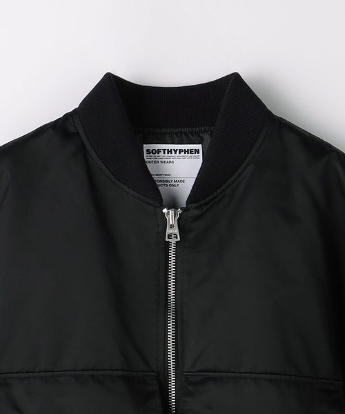 SOFTHYPHEN＞ ビッグポケット オーバーサイズ MA―1