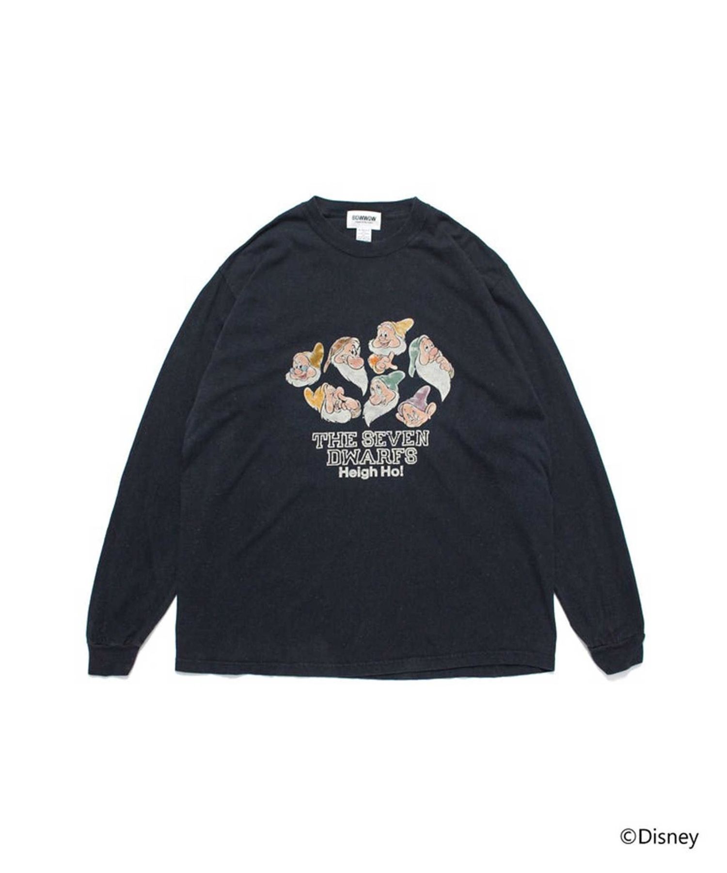 トップス BOWWOW BW2302-SDSS SEVEN DWARFS SWEAT BOW WOW DISNEY COLLECTION】SEVEN DWARFS SWEAT SHIRTS – C30