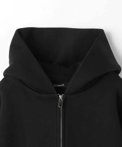 【関税込み】Seventh ブラック V2 ジップフーディ Seventh V2 ジップアップ パーカー | ブラック | FARFETCH JP