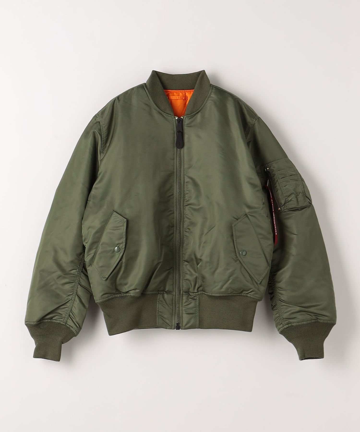 ALPHA INDUSTRIES＞ MA―1 US スペック