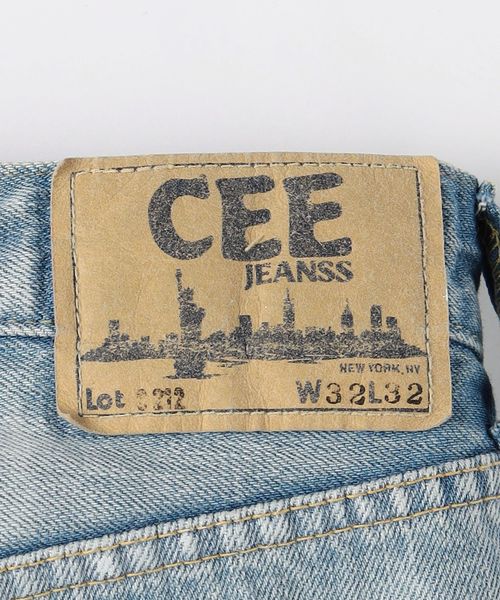 CEE JEANSS＞ C212 リメイク デニム パンツ