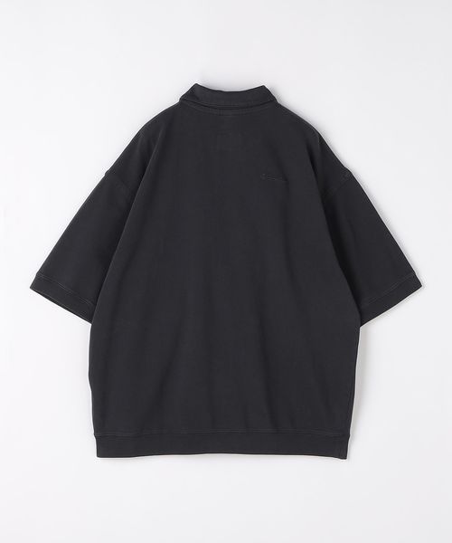 Champion × monkey time＞ ピグメント ジップ ポロシャツ