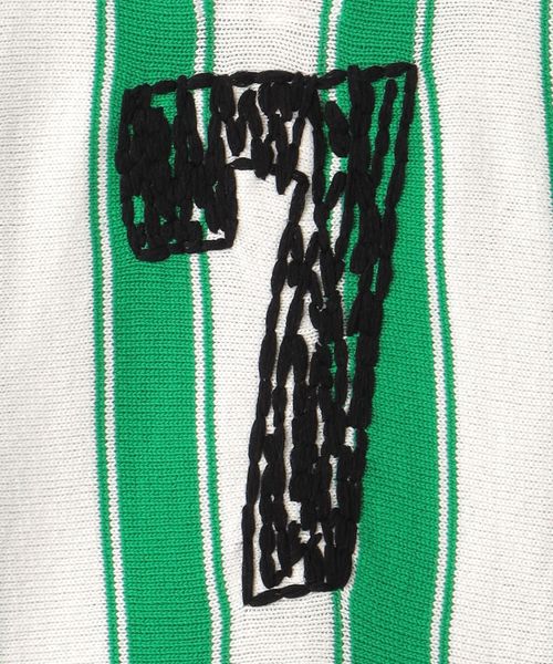 RICE NINE TEN ニット ロングスリーブ サッカー ジャージー ２ RICE NINE TEN＞ ニット ロングスリーブ サッカー ジャージー