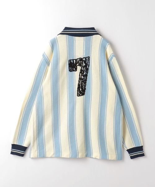 RICE NINE TEN ニット ロングスリーブ サッカー ジャージー ２ RICE NINE TEN＞ ニット ロングスリーブ サッカー ジャージー