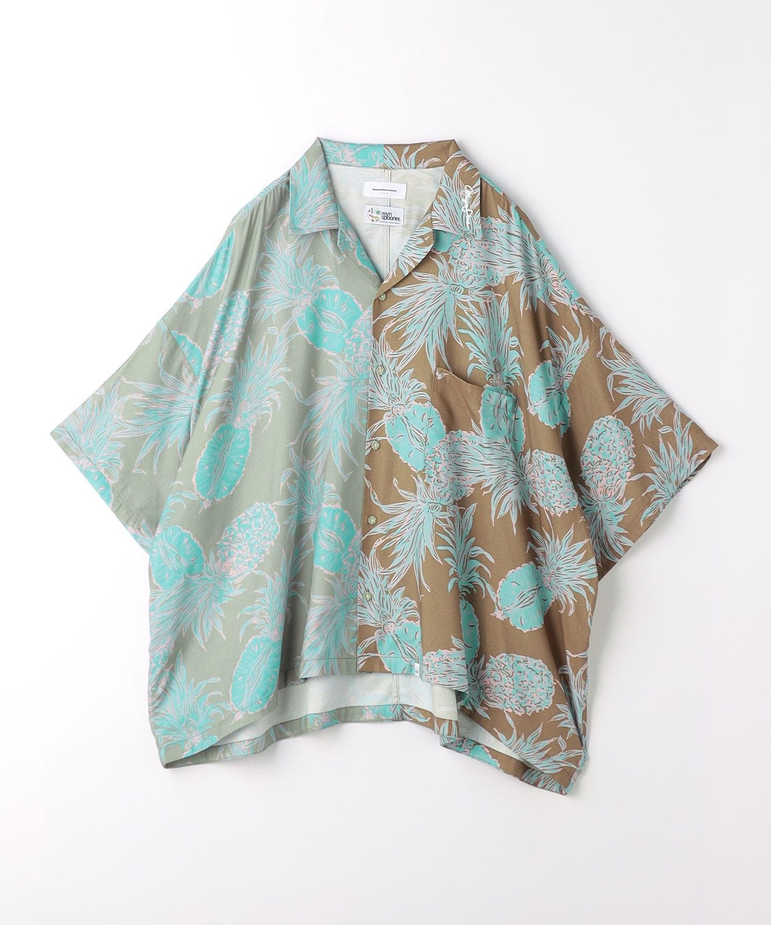 MAGIC STICK × REYN SPOONER＞ 2フェイス シャツ 