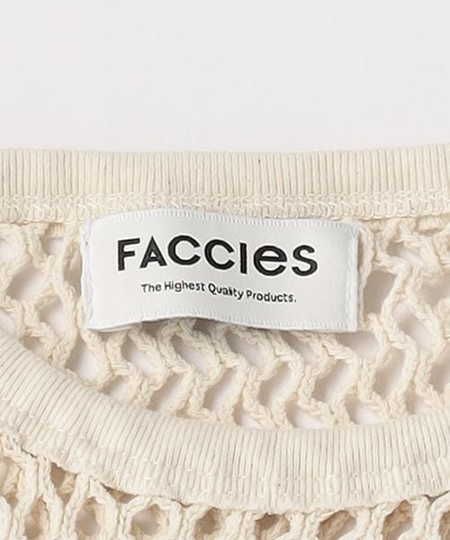 FACCIES＞ メッシュ プルオーバー