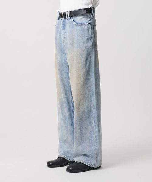 monkey time/オーバーダイ デニム バギー パンツ/デニムパンツ