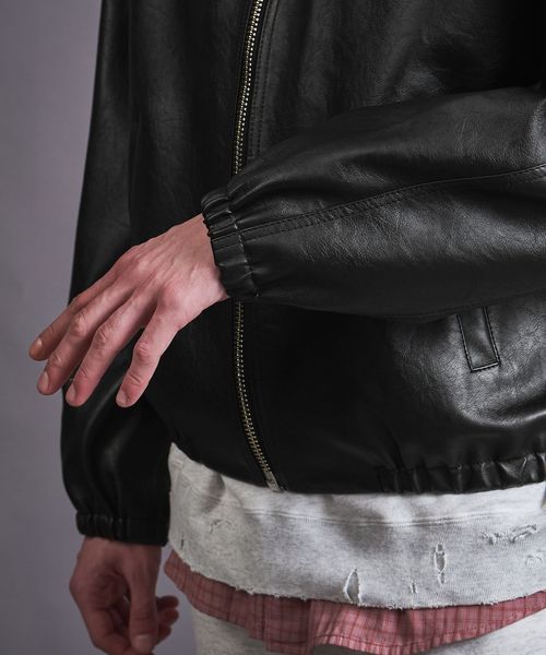 シ*チ様 UNITED ARROWS ブラックレザーロングジャケット シ*チ様 UNITED ARROWS ブラックレザーロングジャケット - メルカリ