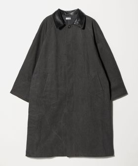 JieDa/＜JIEDA＞レザー カラー フェード オーバーコート/その他コート / ブルゾン