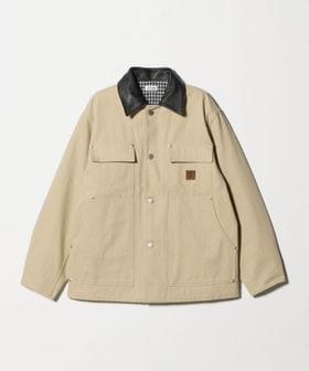 JieDa/＜JIEDA＞ レザー カラー フェード カバーオール/カバ―オール