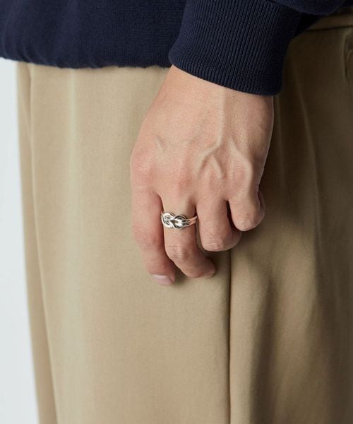 マ*ン様 XOLO シルバー ノットリング XOLO 指輪 リング 「XOLO JEWELRY/ショロジュエリー」 KNOT